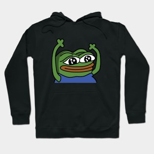 HYPERS Peepo Emote High Quality Hoodie